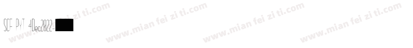 SCF PYT 4Dec2022字体转换